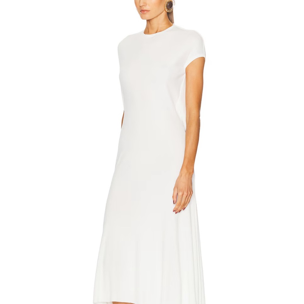Jacquemus White Asymmetrical Backless Gown Le Robe Salerno - Picture 2 of 5